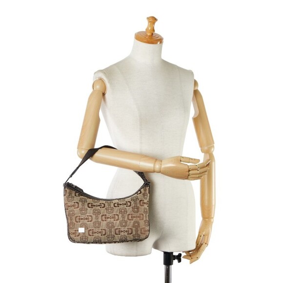 GUCCI Brown Leather Horsebit Shoulder Bag - Picture 10 of 10